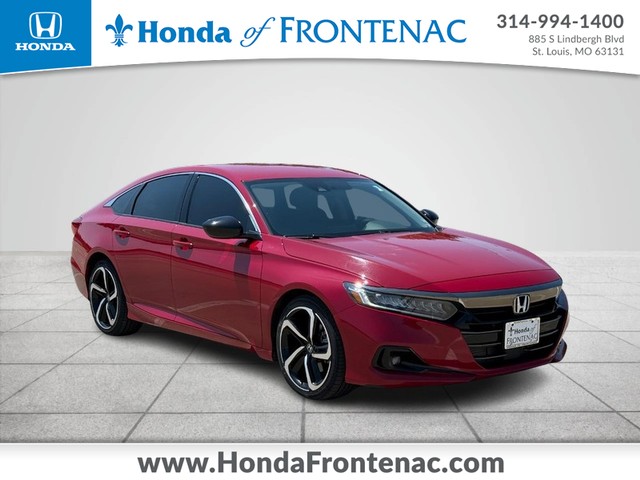 2021 Honda Accord Sedan Sport SE at Honda of Frontenac in St. Louis MO