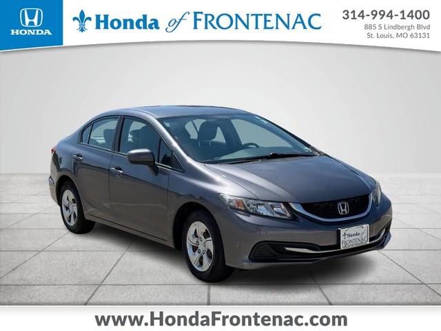 2015 Honda Civic Sedan LX at Honda of Frontenac in St. Louis MO
