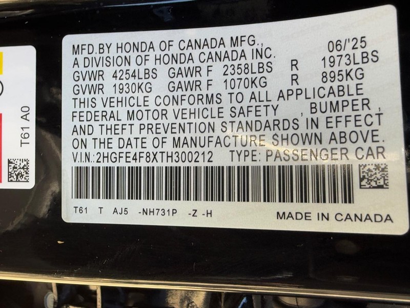 Honda Civic Sedan Hybrid Vehicle Full-screen Gallery Image 22