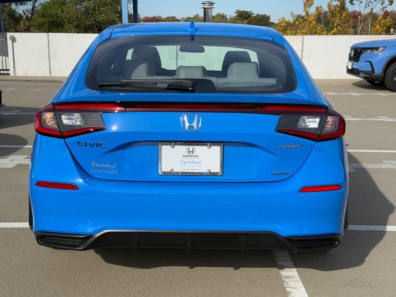 Honda Civic Hatchback Hybrid Vehicle Full-screen Gallery Image 05