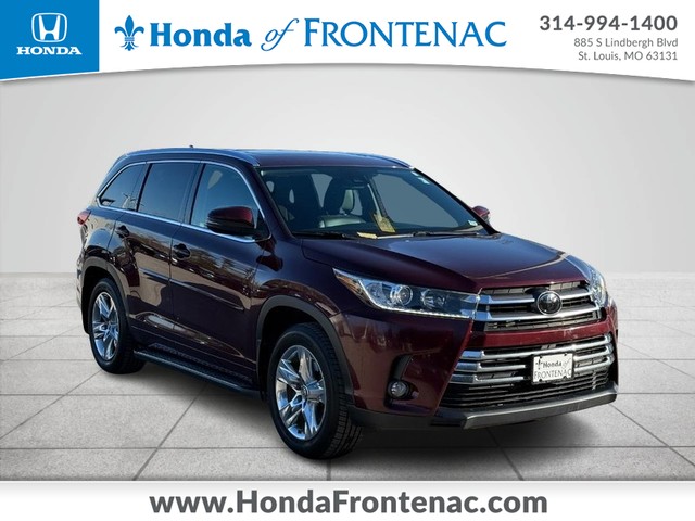 2018 Toyota Highlander Limited at Honda of Frontenac in St. Louis MO