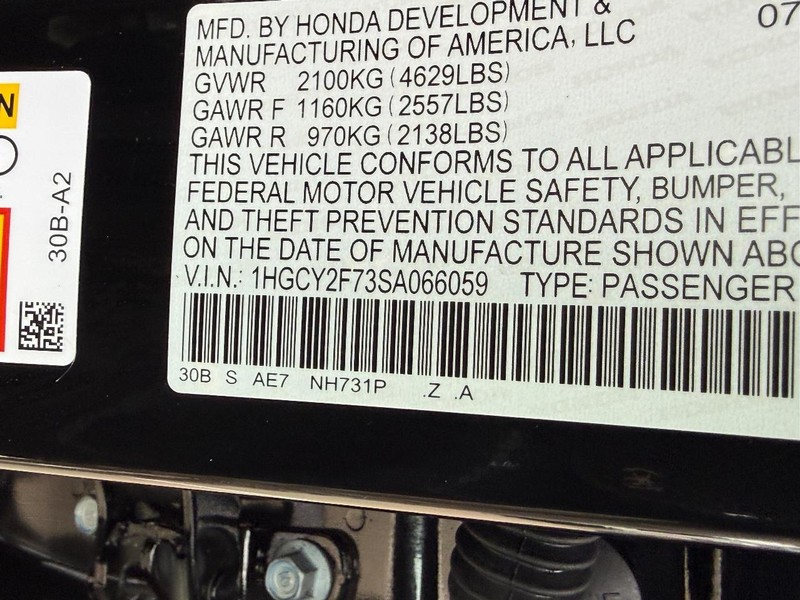 Honda Accord Hybrid Vehicle Full-screen Gallery Image 21