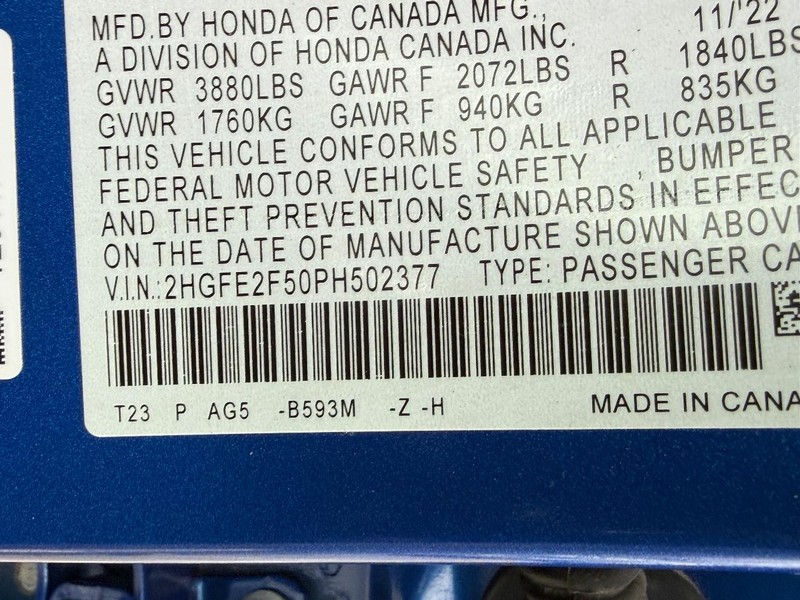 Honda Civic Sedan Vehicle Full-screen Gallery Image 21