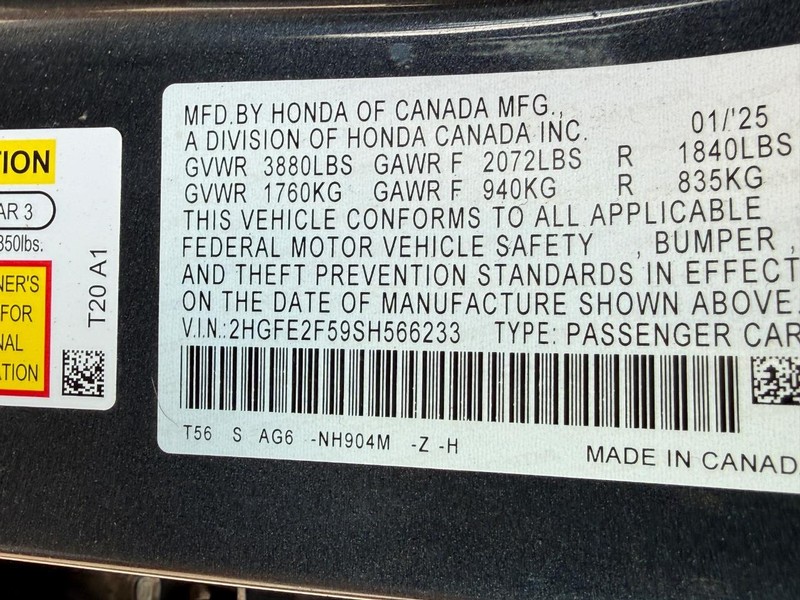 Honda Civic Sedan Vehicle Full-screen Gallery Image 21