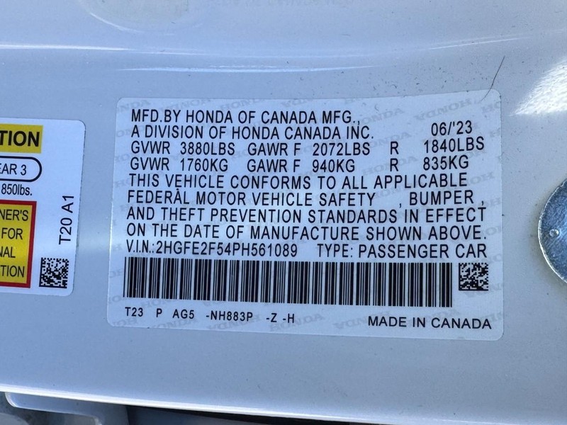 Honda Civic Sedan Vehicle Full-screen Gallery Image 22