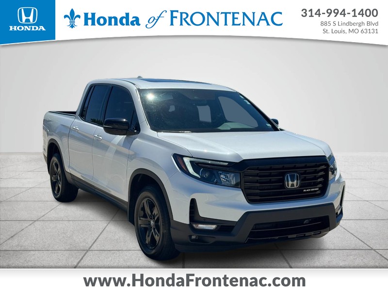 Platinum White Pearl 2023 Honda Ridgeline Black Edition AWD Pickup Truck All-Wheel Drive Automatic