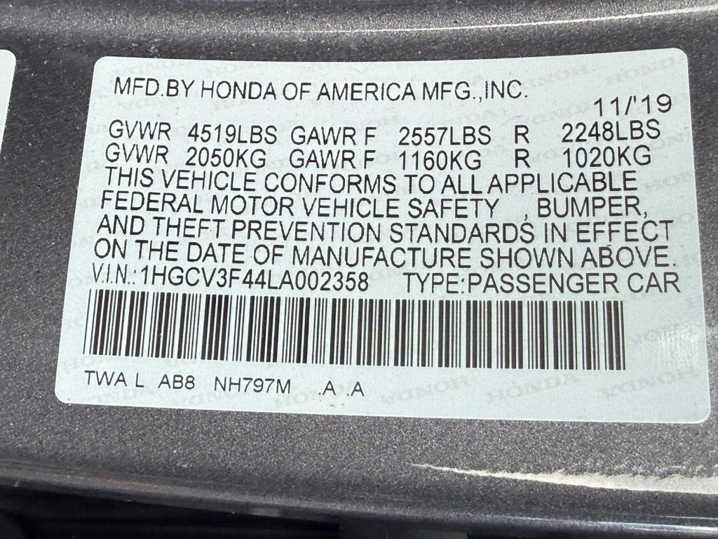 Honda Accord Hybrid Vehicle Full-screen Gallery Image 26