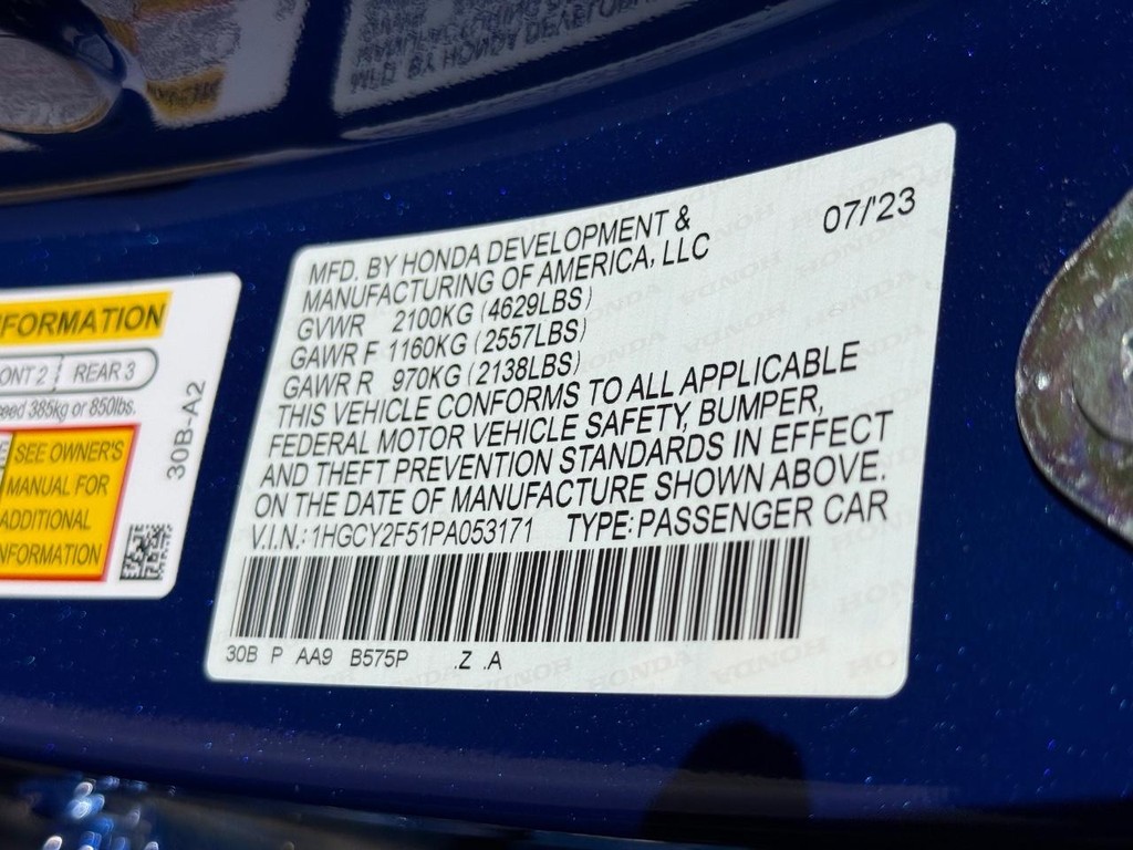 Honda Accord Hybrid Vehicle Full-screen Gallery Image 27