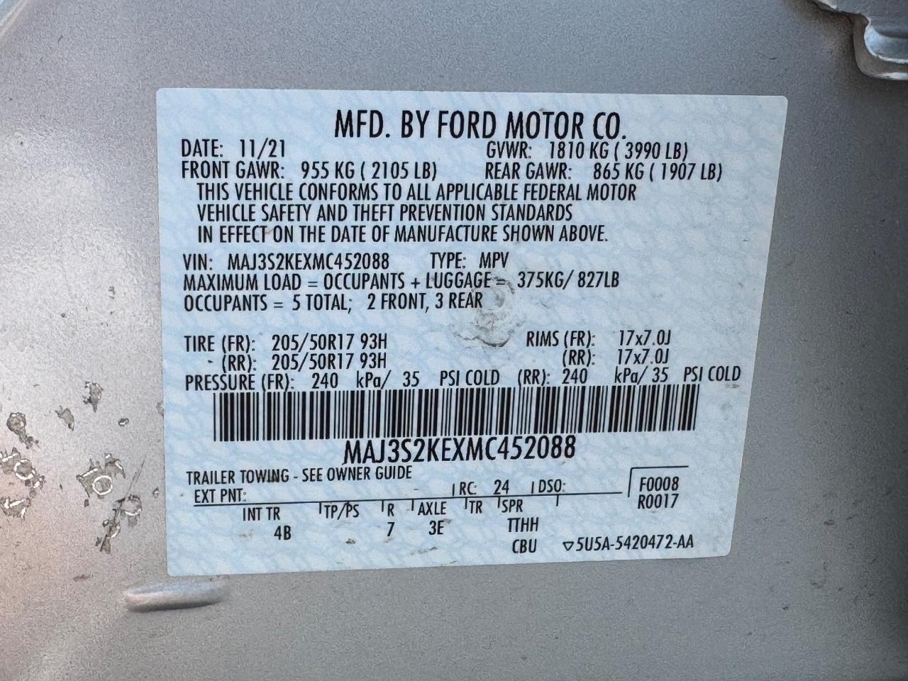 Ford EcoSport Vehicle Full-screen Gallery Image 26