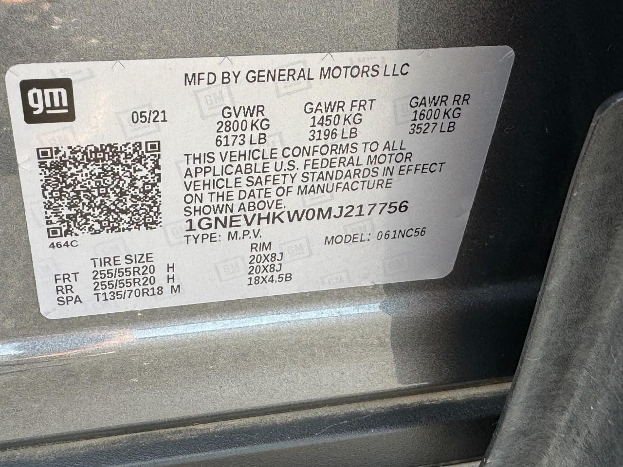 Chevrolet Traverse Vehicle Full-screen Gallery Image 27