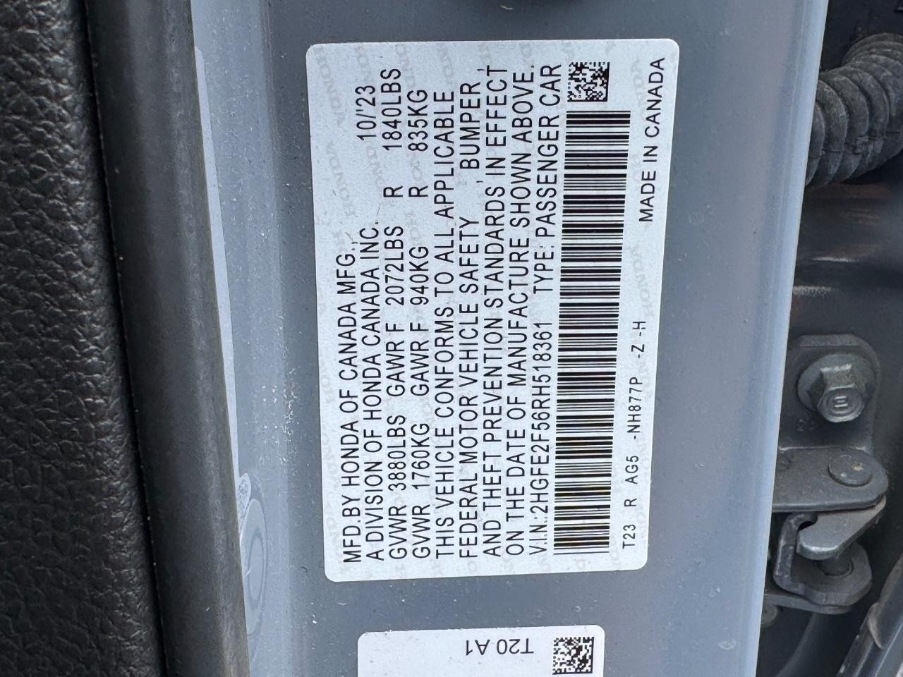 Honda Civic Sedan Vehicle Full-screen Gallery Image 25