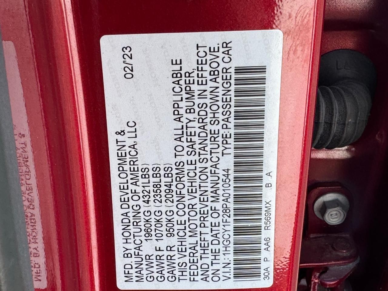 Honda Accord Sedan Vehicle Full-screen Gallery Image 24