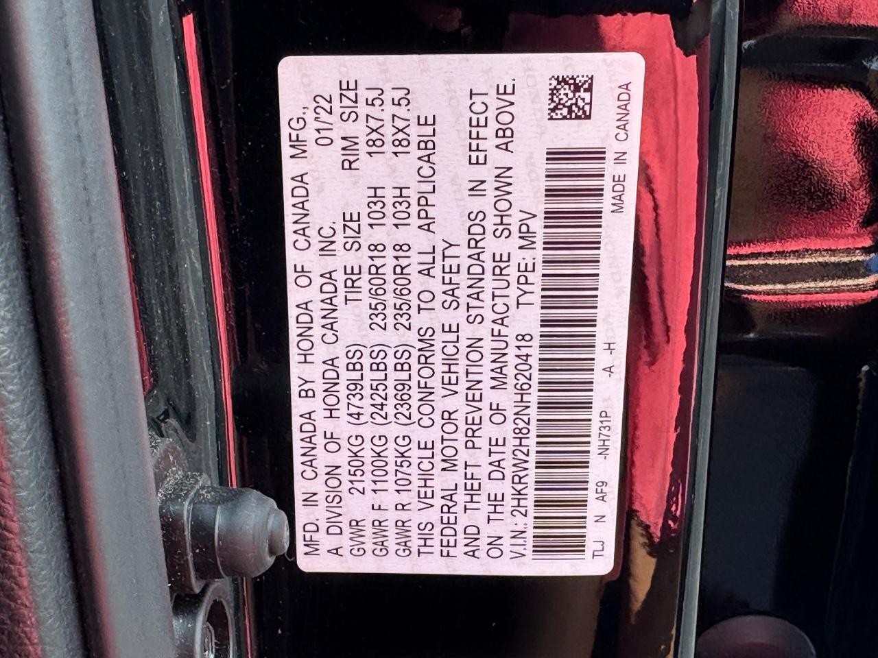 Honda CR-V Vehicle Full-screen Gallery Image 26