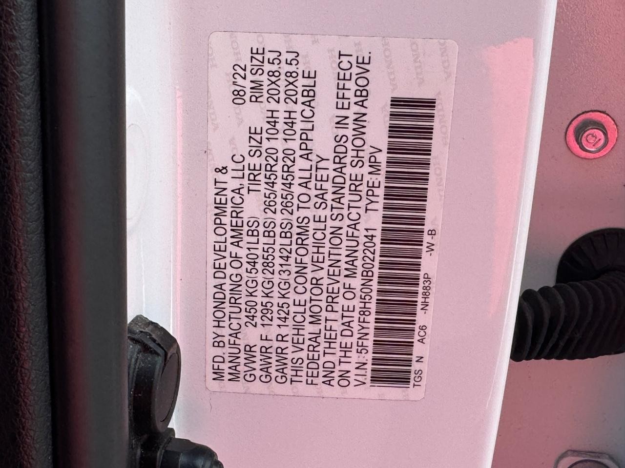 Honda Passport Vehicle Full-screen Gallery Image 27