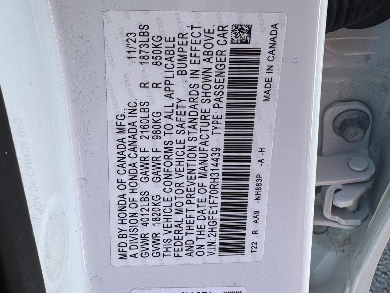 Honda Civic Sedan Vehicle Full-screen Gallery Image 26