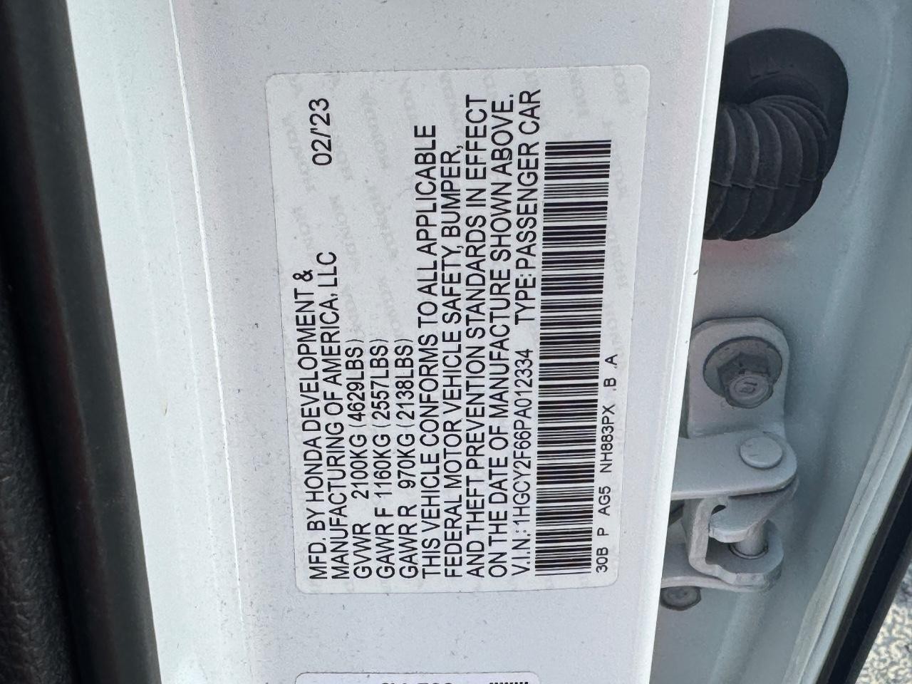 Honda Accord Hybrid Vehicle Full-screen Gallery Image 26