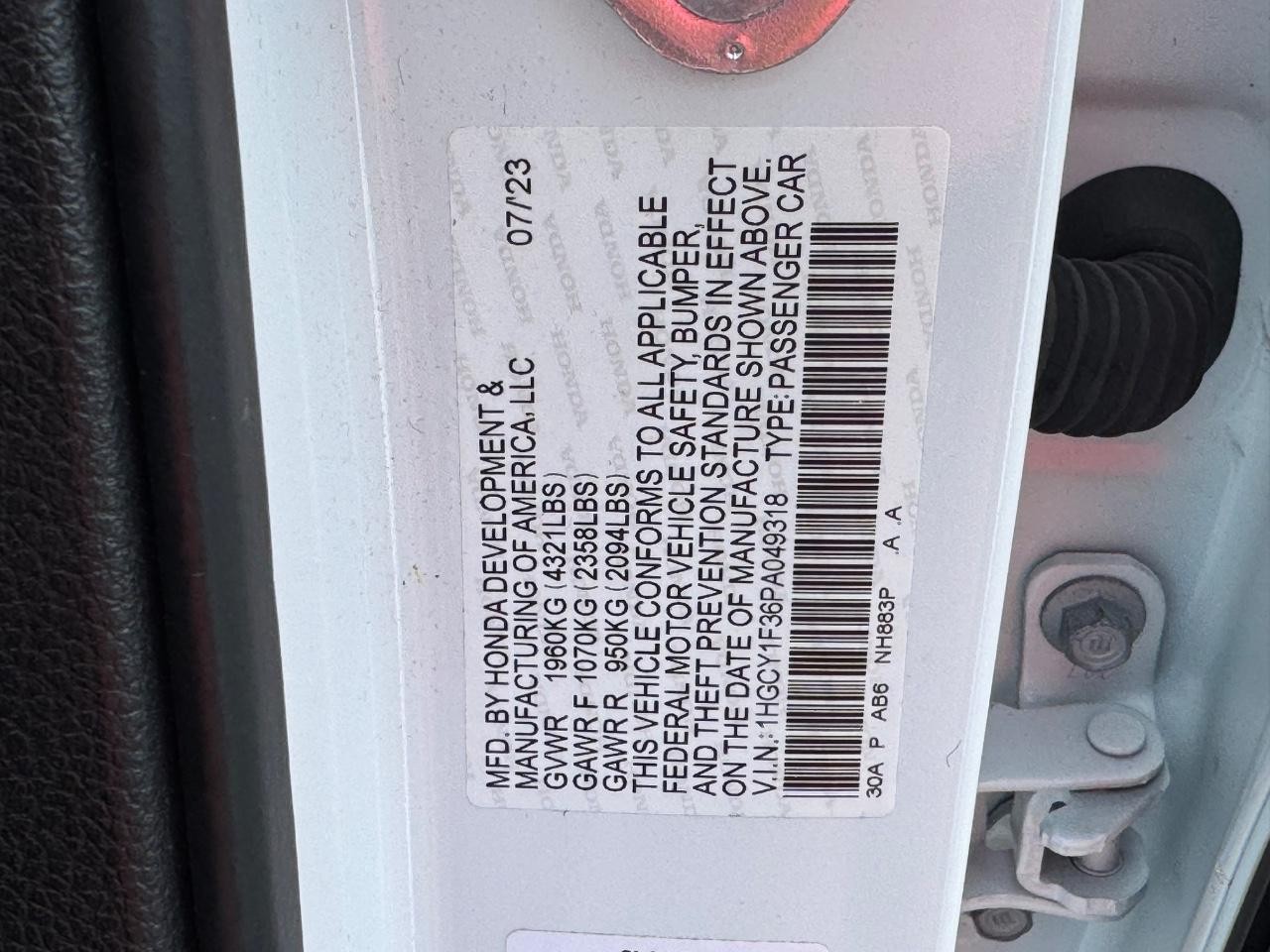 Honda Accord Sedan Vehicle Full-screen Gallery Image 25