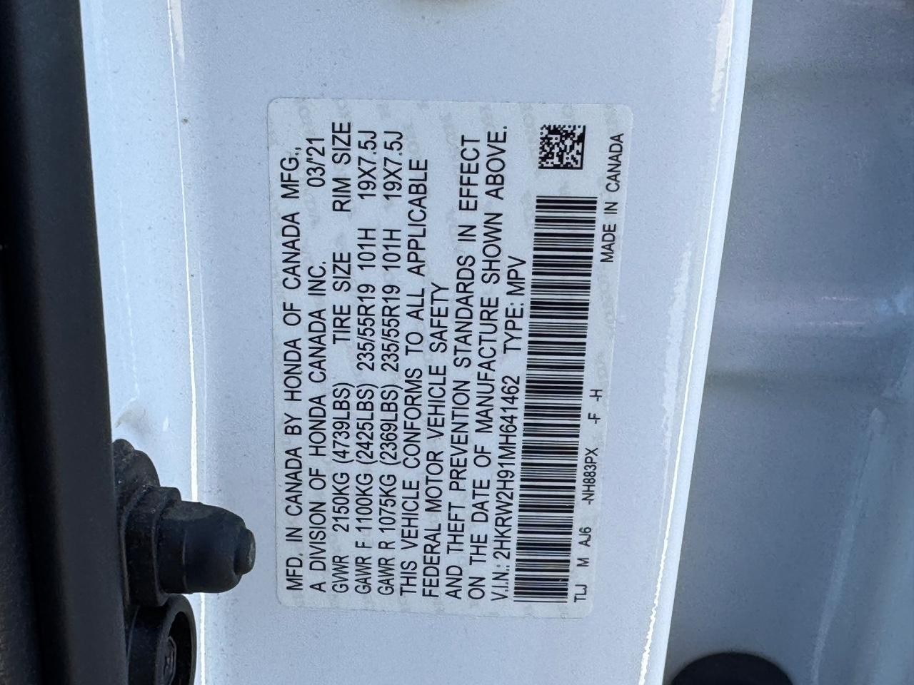 Honda CR-V Vehicle Full-screen Gallery Image 28