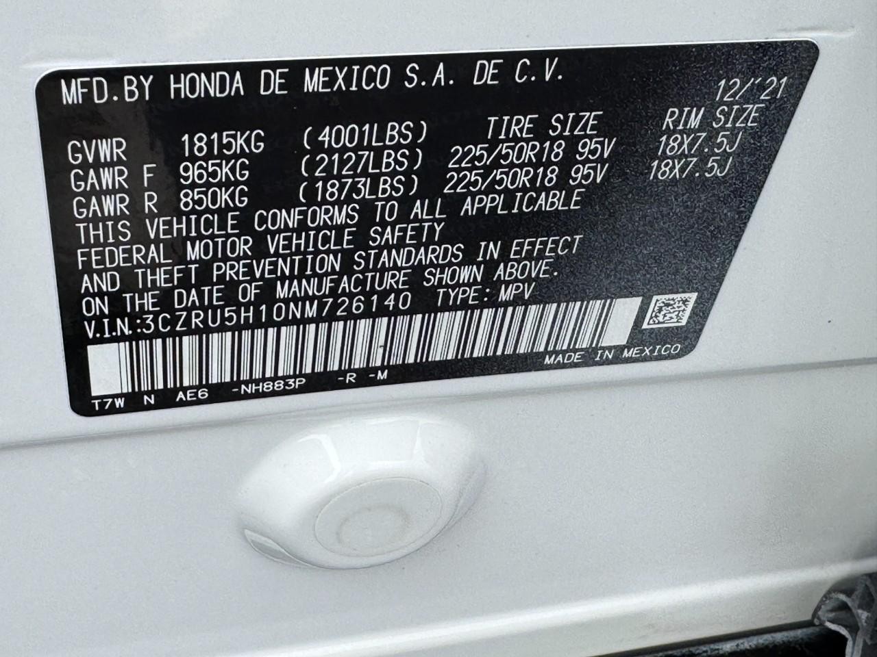 Honda HR-V Vehicle Full-screen Gallery Image 23