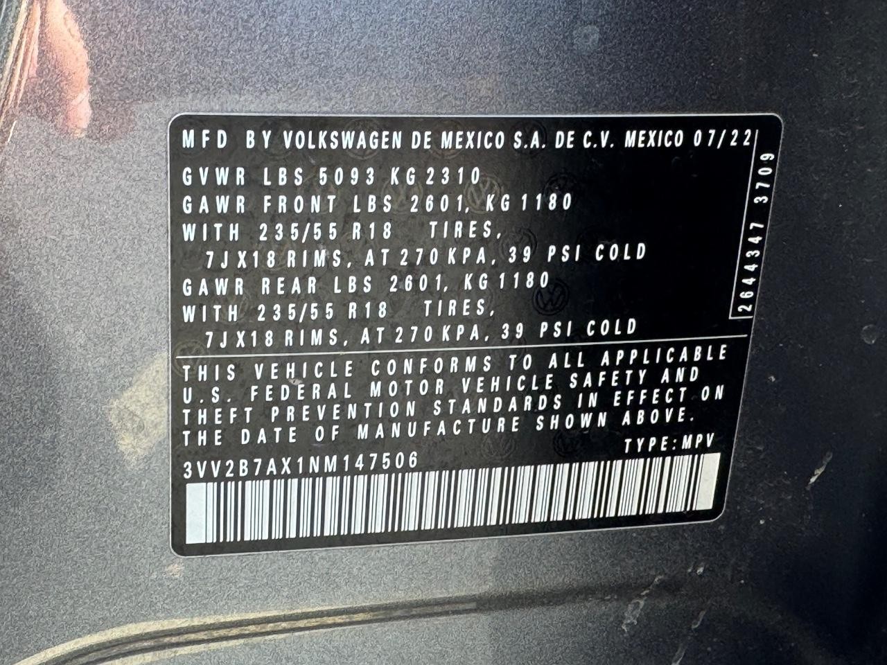 Volkswagen Tiguan Vehicle Full-screen Gallery Image 27