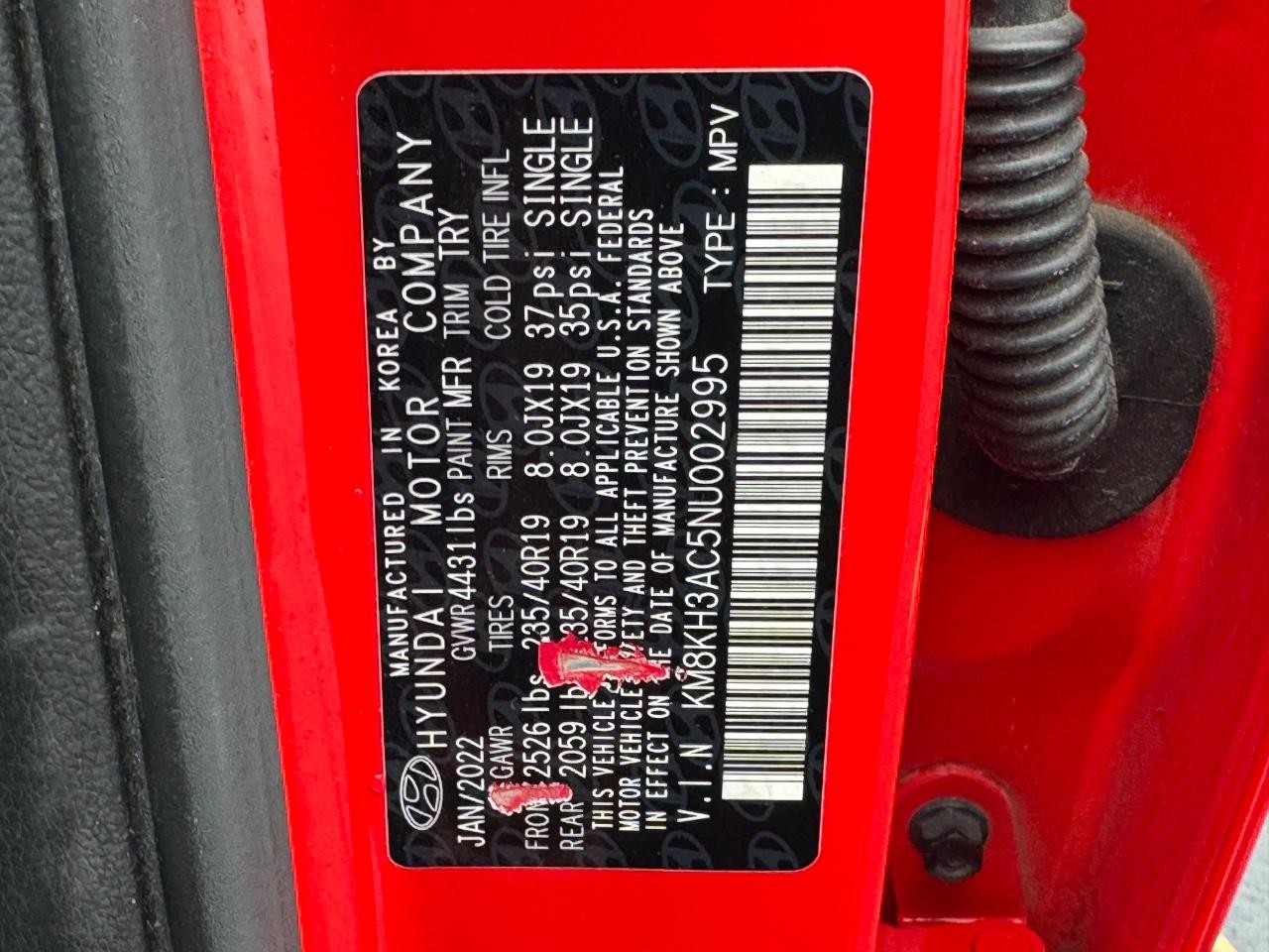 Hyundai Kona N Vehicle Full-screen Gallery Image 26