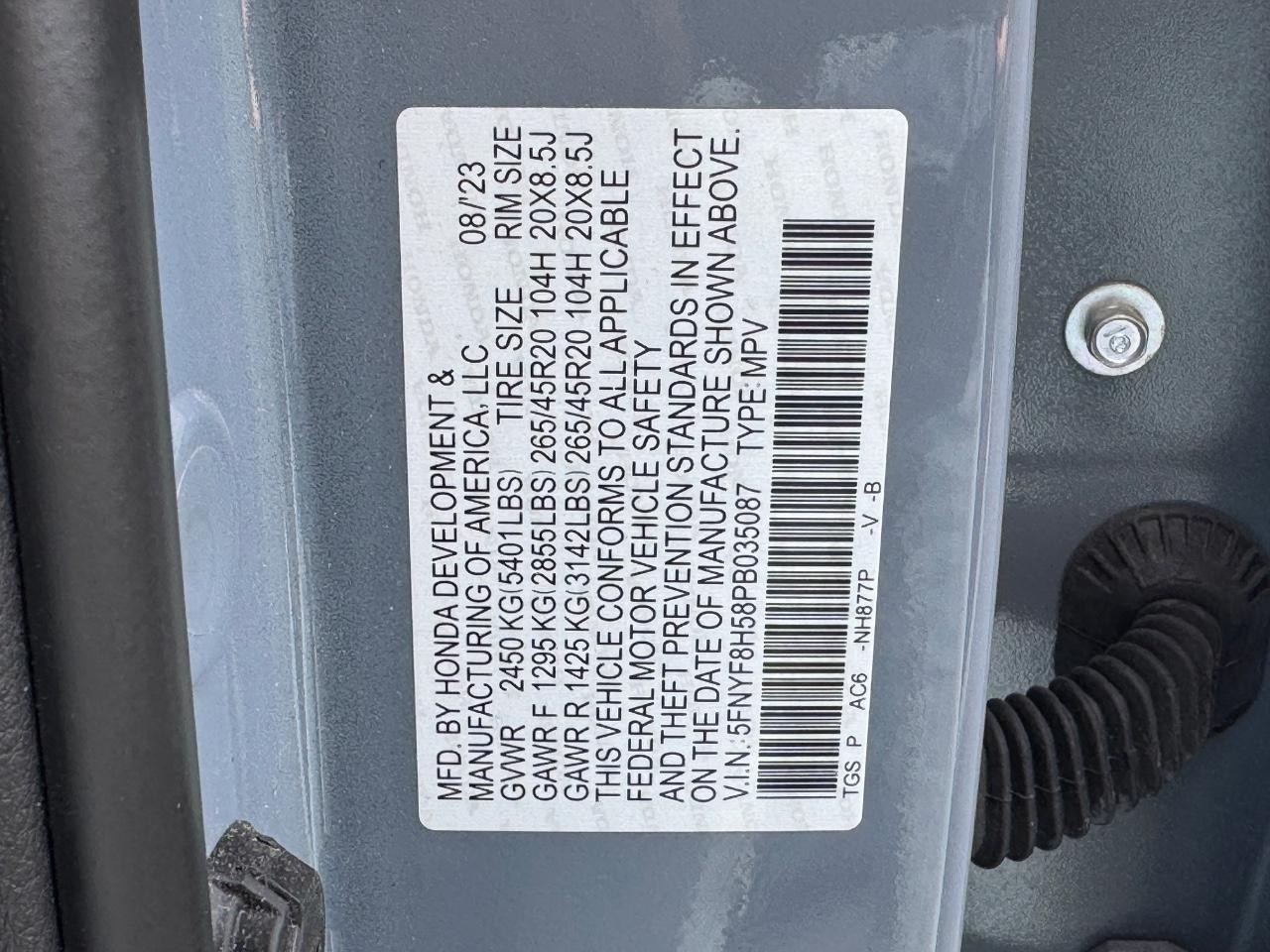 Honda Passport Vehicle Full-screen Gallery Image 27