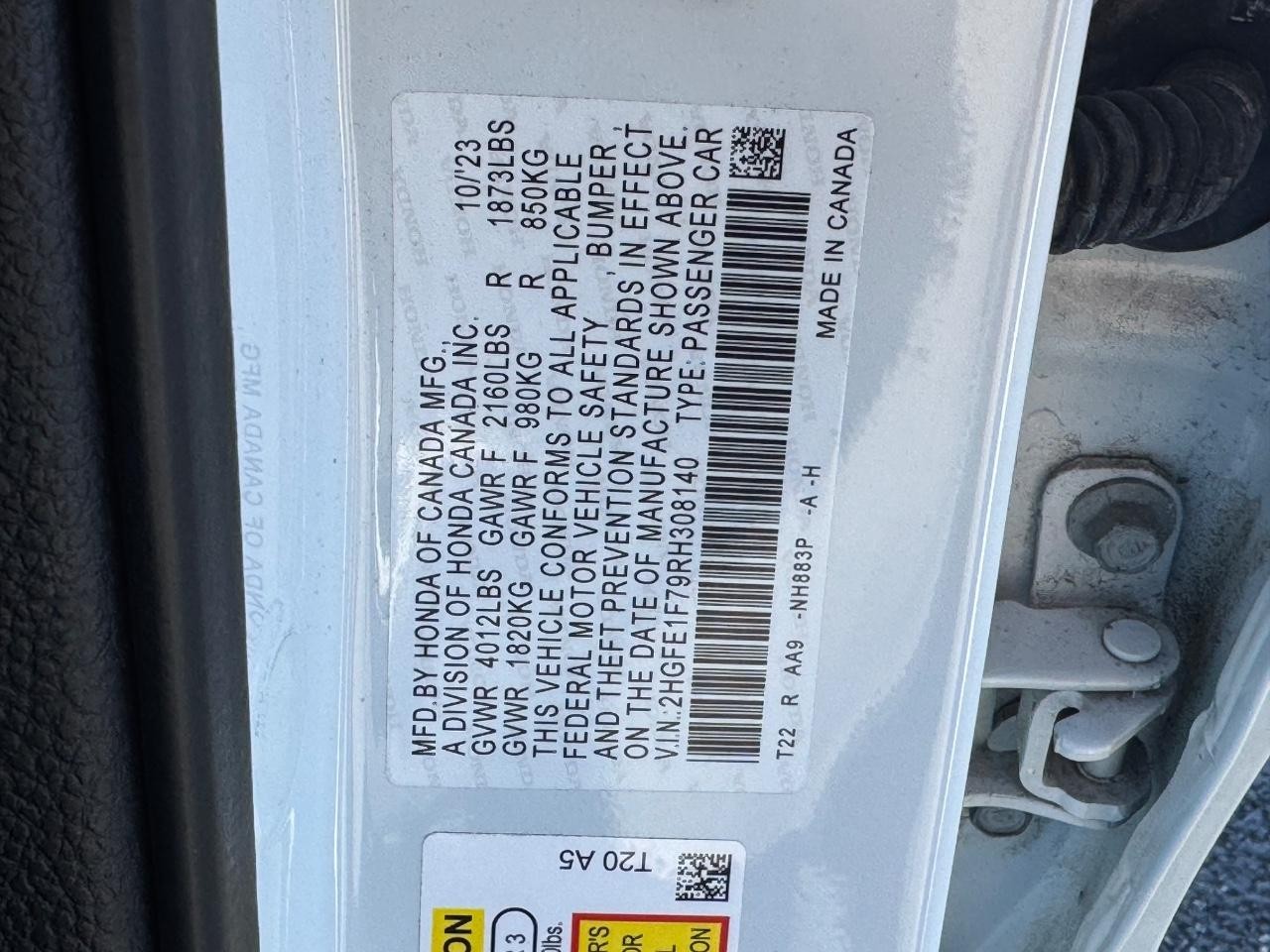 Honda Civic Sedan Vehicle Full-screen Gallery Image 26