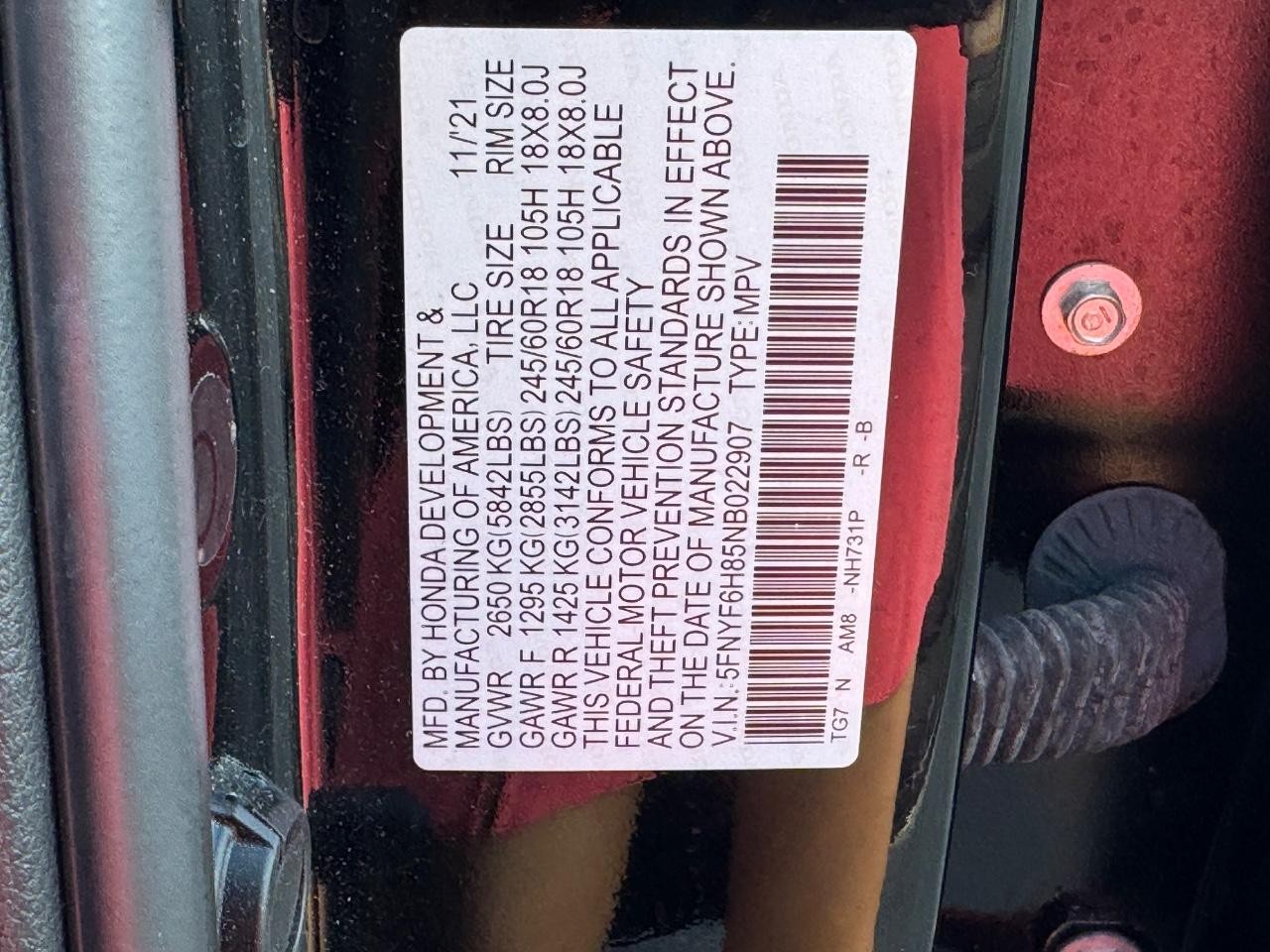 Honda Pilot Vehicle Full-screen Gallery Image 29