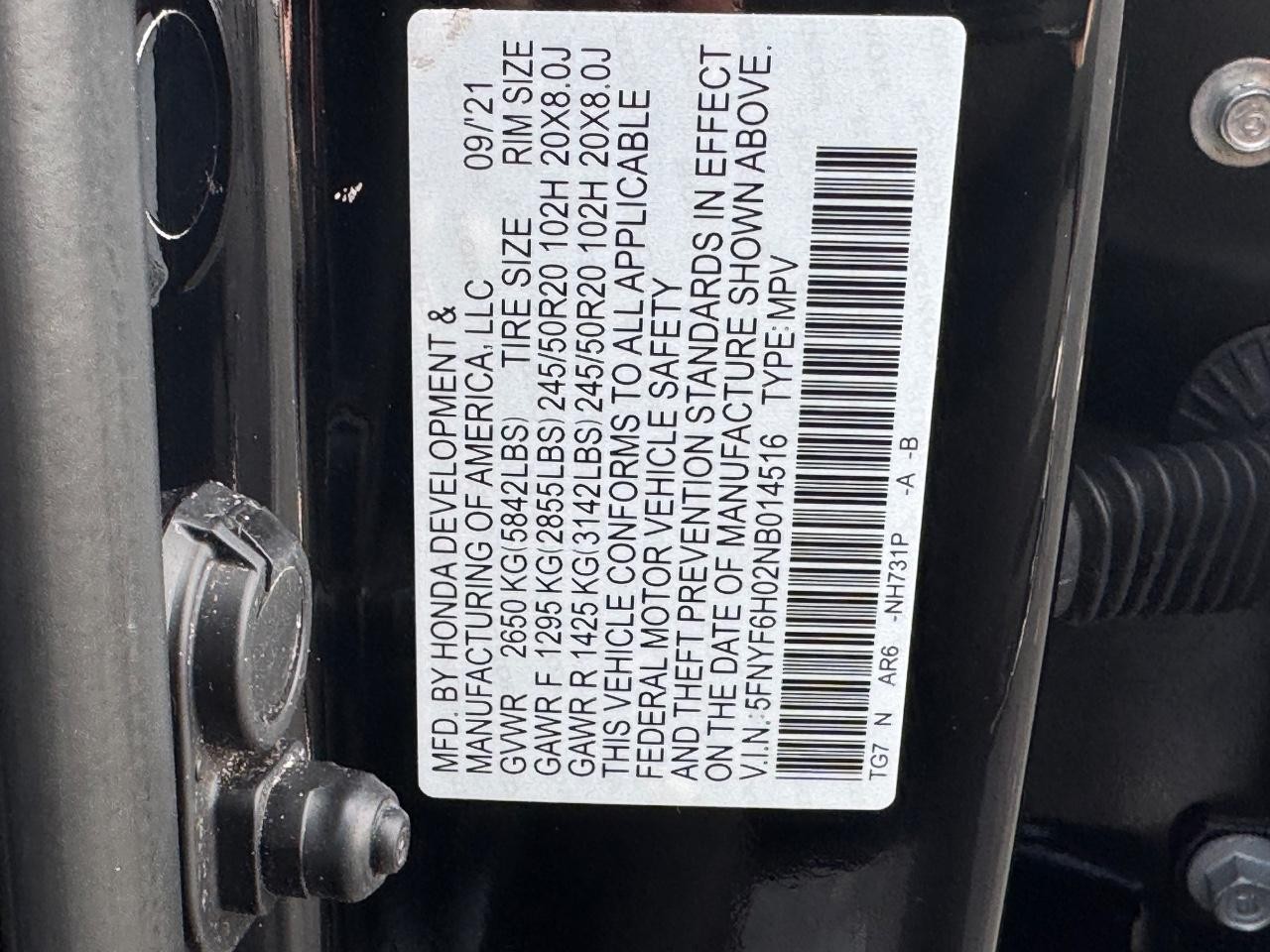 Honda Pilot Vehicle Full-screen Gallery Image 30