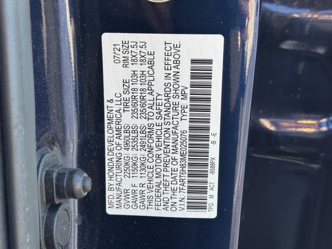 Honda CR-V Hybrid Vehicle Full-screen Gallery Image 26