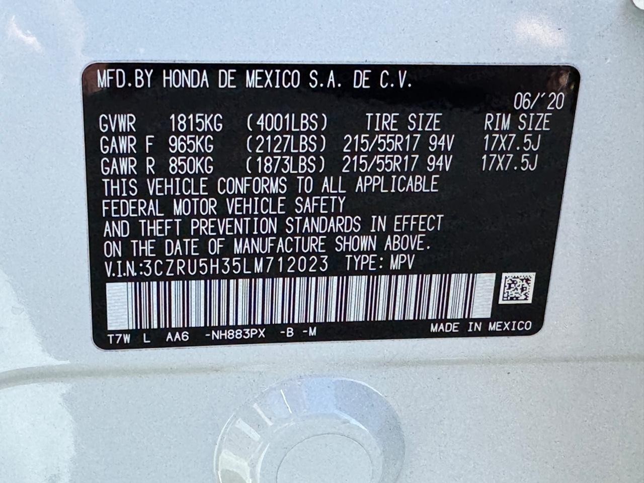 Honda HR-V Vehicle Full-screen Gallery Image 25