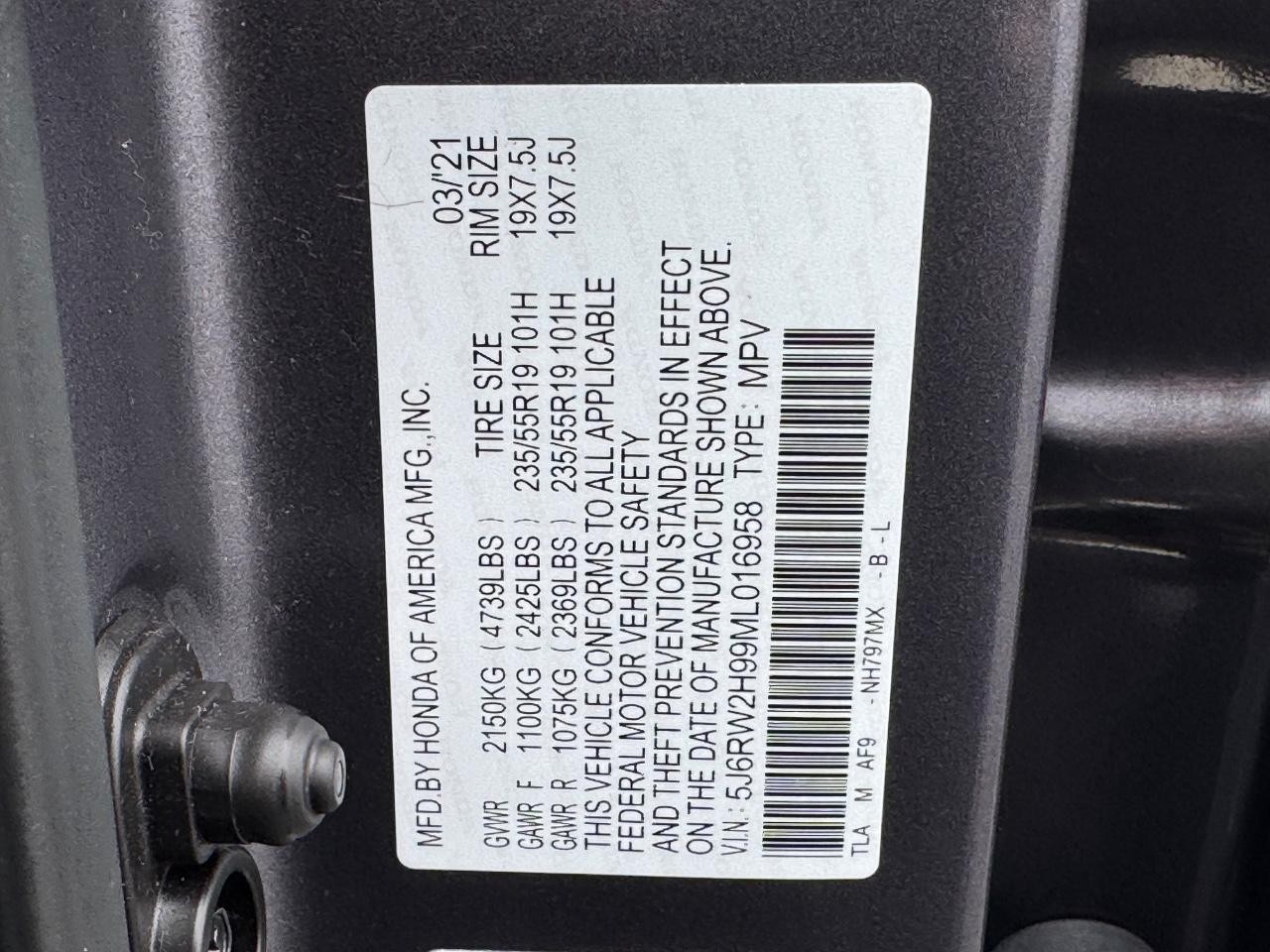 Honda CR-V Vehicle Full-screen Gallery Image 27