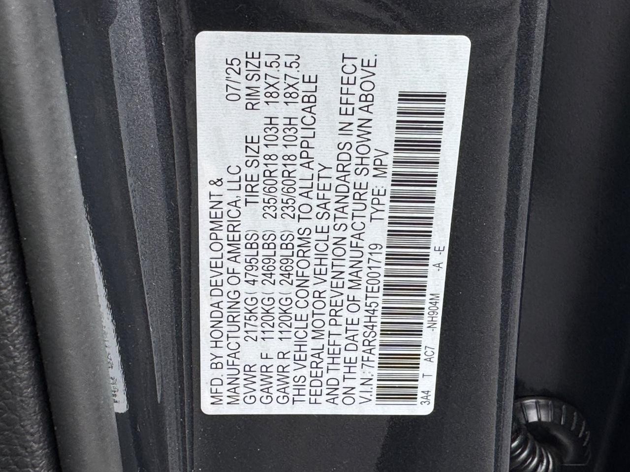 Honda CR-V Vehicle Full-screen Gallery Image 26