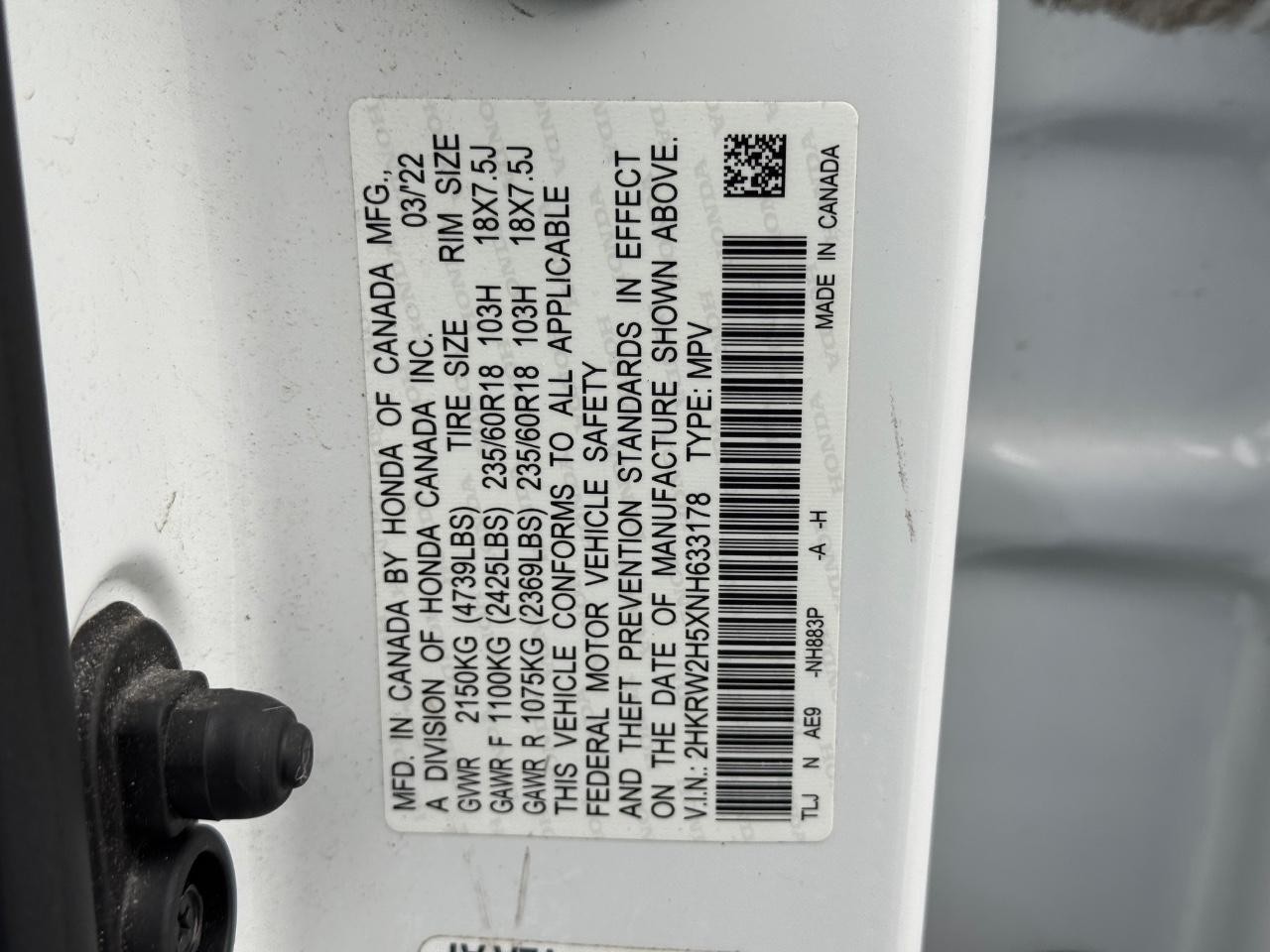 Honda CR-V Vehicle Full-screen Gallery Image 26