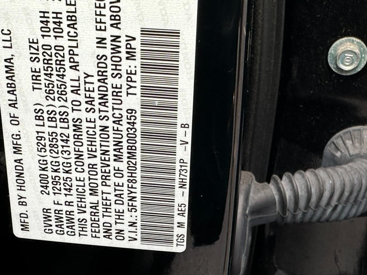 Honda Passport Vehicle Full-screen Gallery Image 27