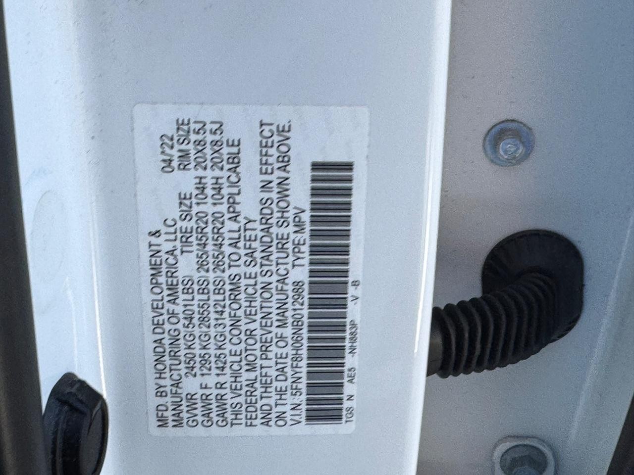 Honda Passport Vehicle Full-screen Gallery Image 28