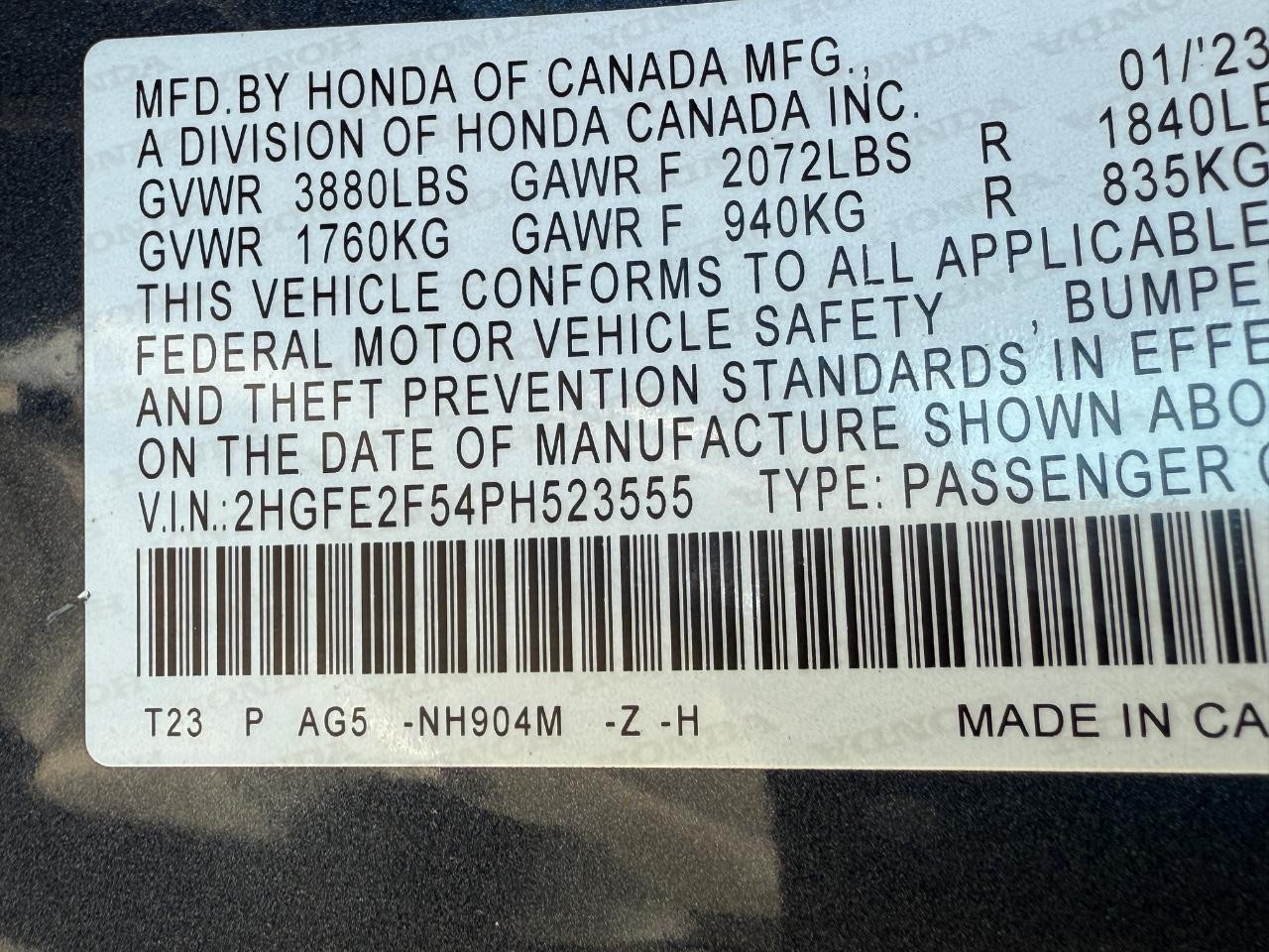 Honda Civic Sedan Vehicle Full-screen Gallery Image 22