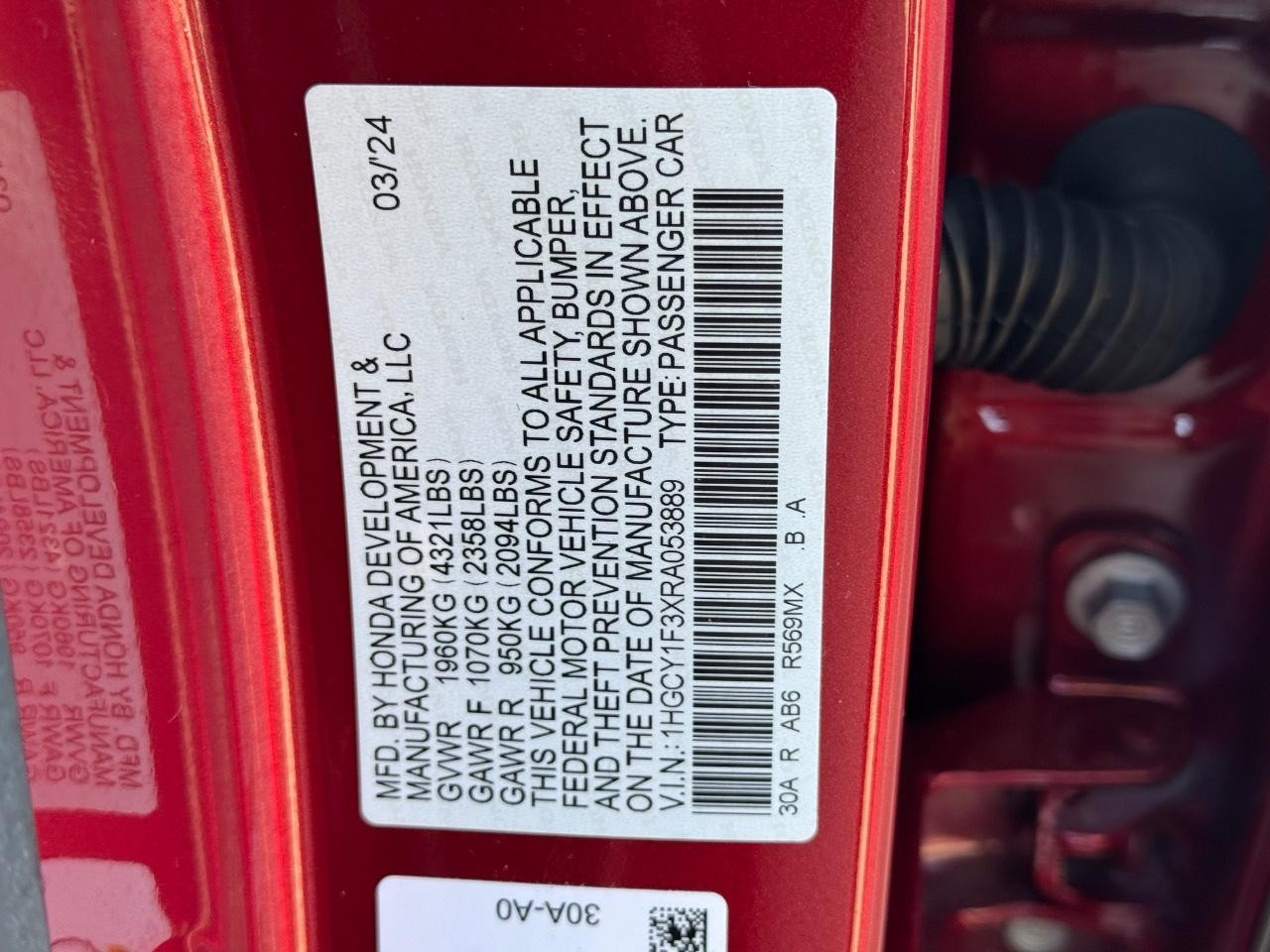 Honda Accord Sedan Vehicle Full-screen Gallery Image 25