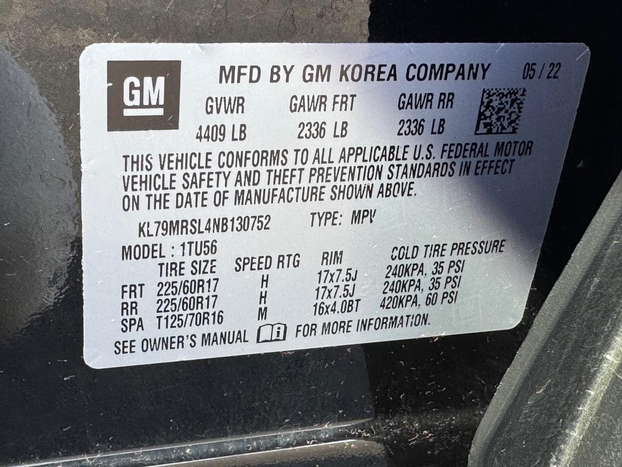 Chevrolet TrailBlazer Vehicle Full-screen Gallery Image 25