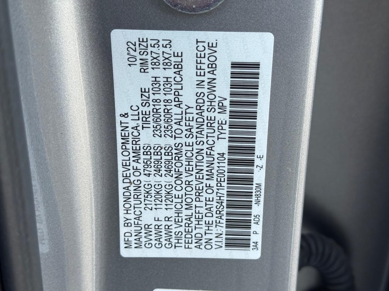 Honda CR-V Vehicle Full-screen Gallery Image 38