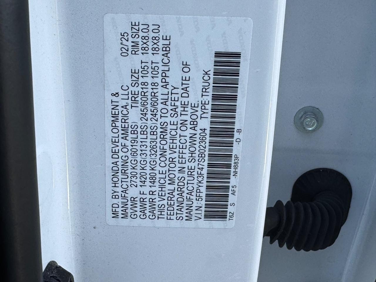 Honda Ridgeline Vehicle Full-screen Gallery Image 26