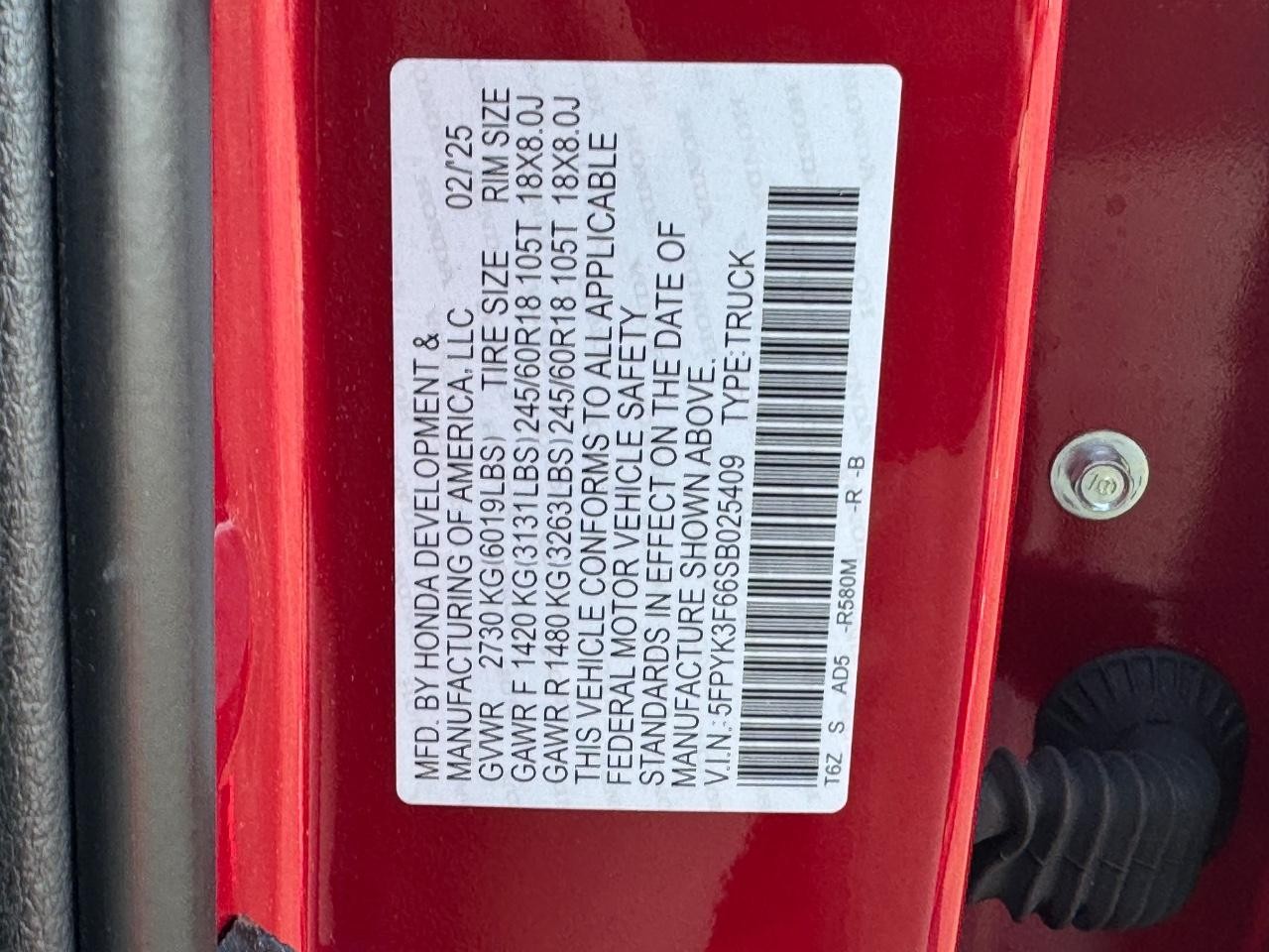 Honda Ridgeline Vehicle Full-screen Gallery Image 28