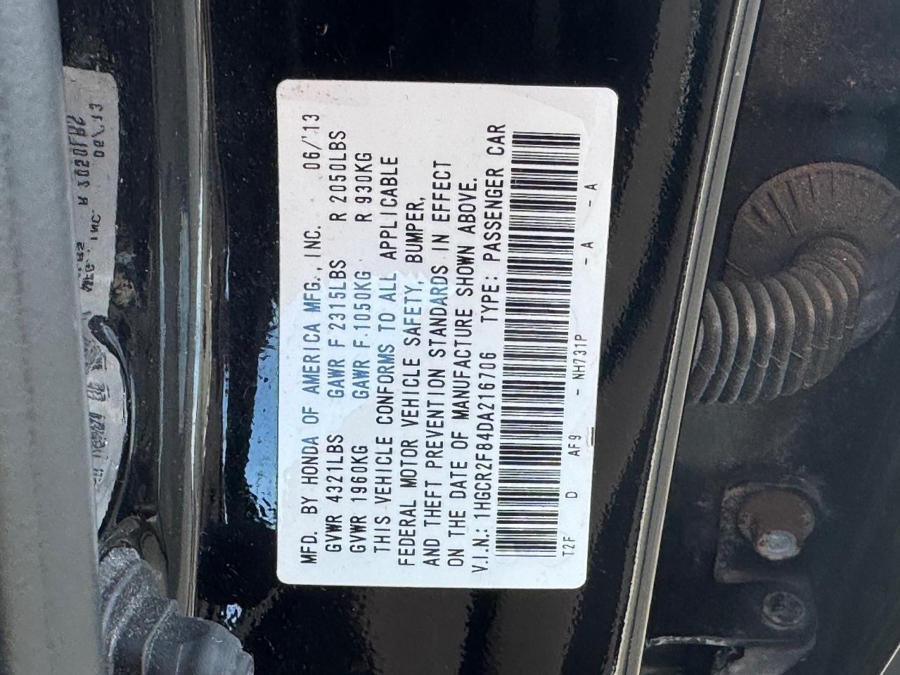 Honda Accord Sedan Vehicle Full-screen Gallery Image 28