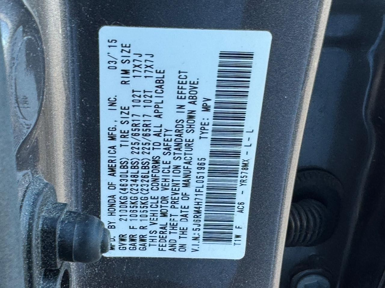 Honda CR-V Vehicle Full-screen Gallery Image 27