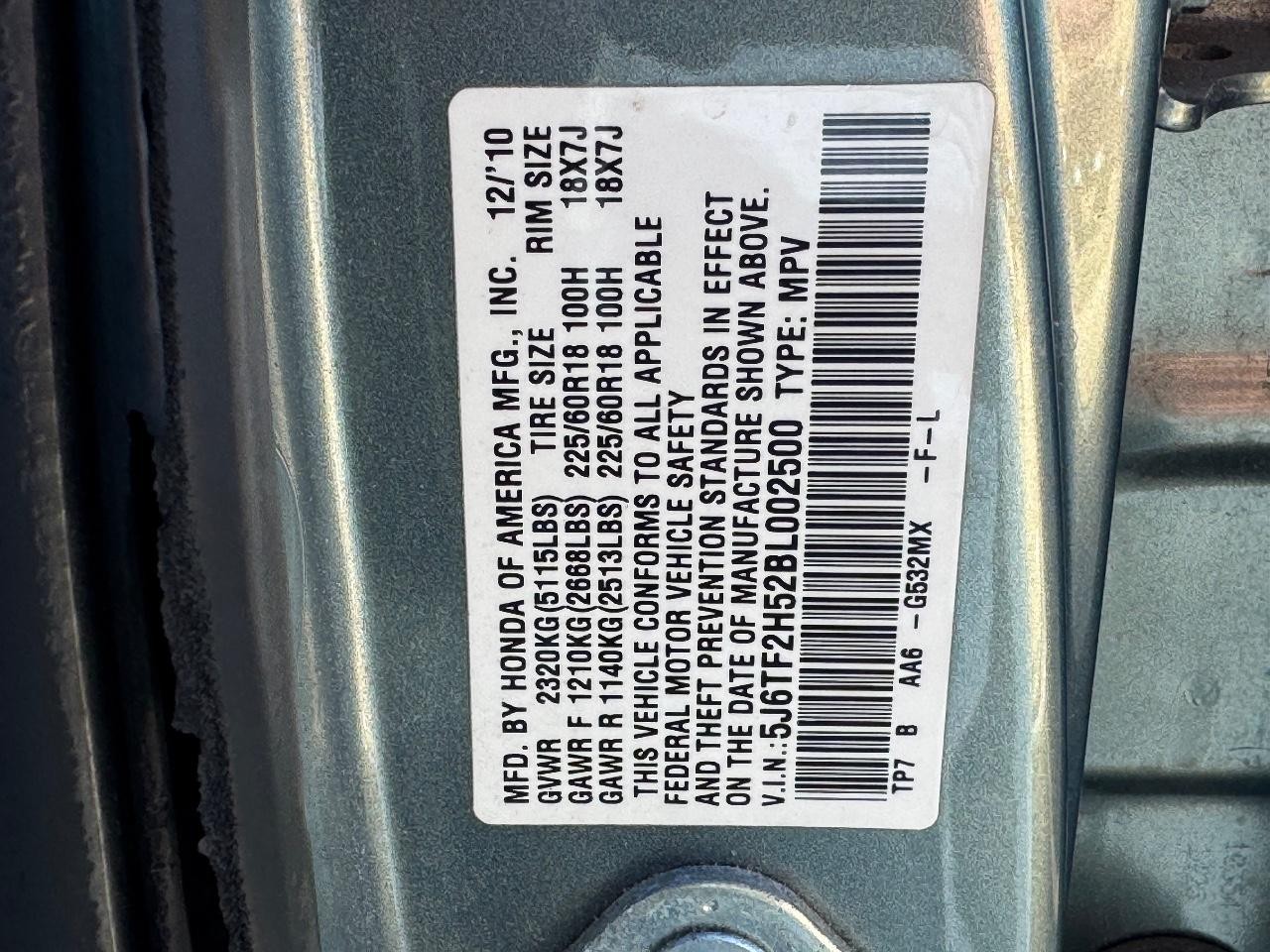 Honda Accord Crosstour Vehicle Full-screen Gallery Image 28