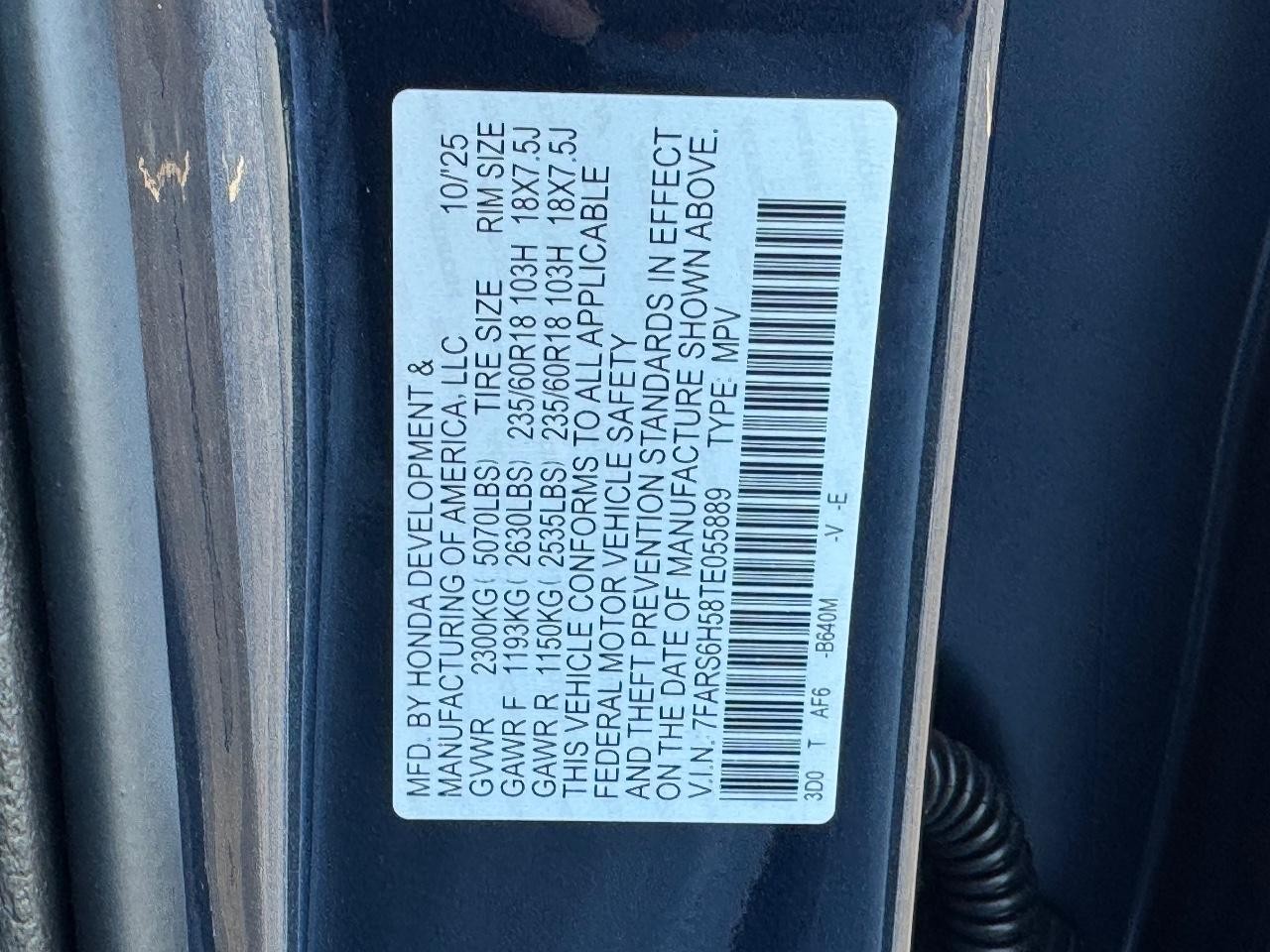 Honda CR-V Hybrid Vehicle Full-screen Gallery Image 26