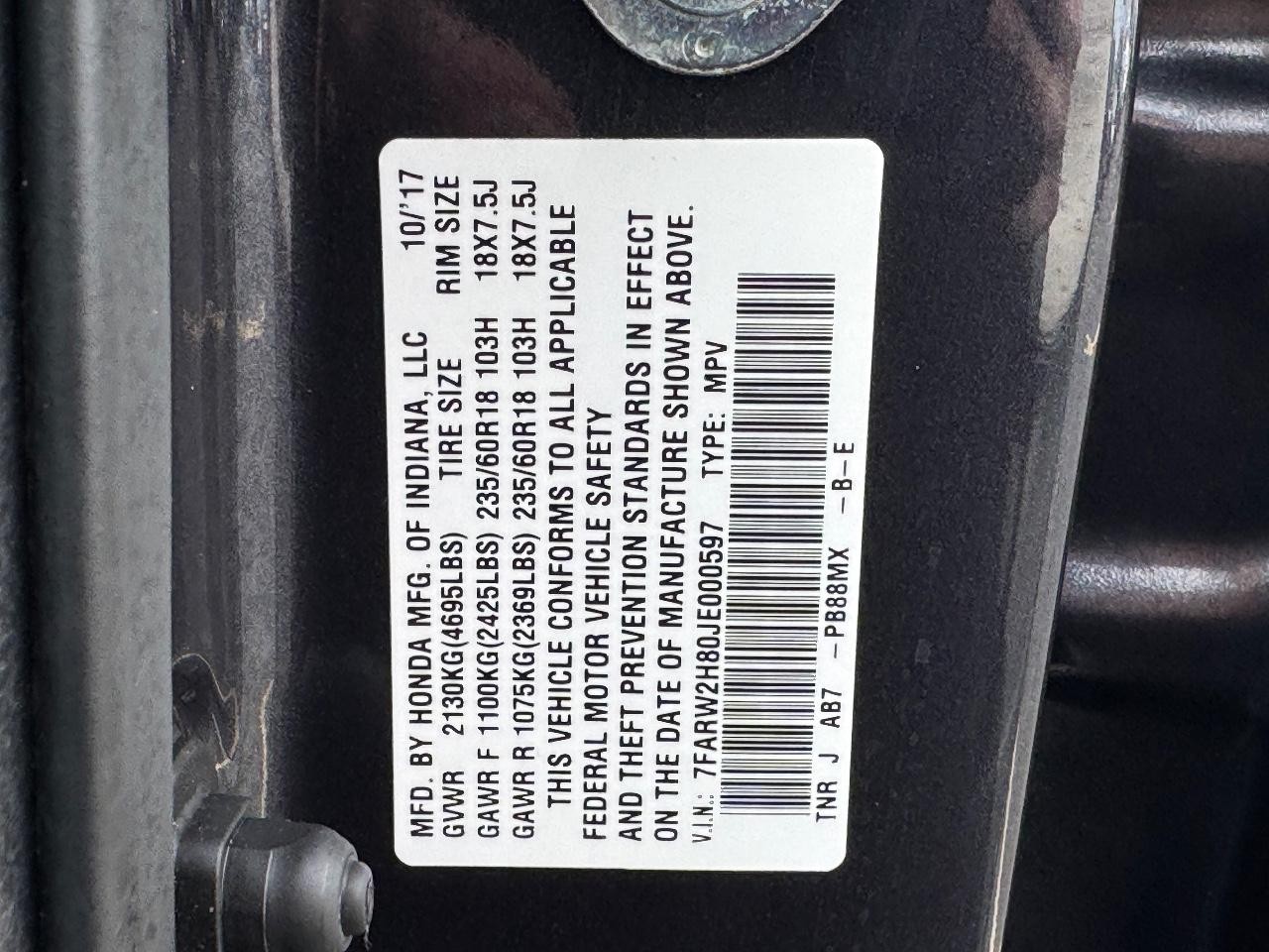 Honda CR-V Vehicle Full-screen Gallery Image 26