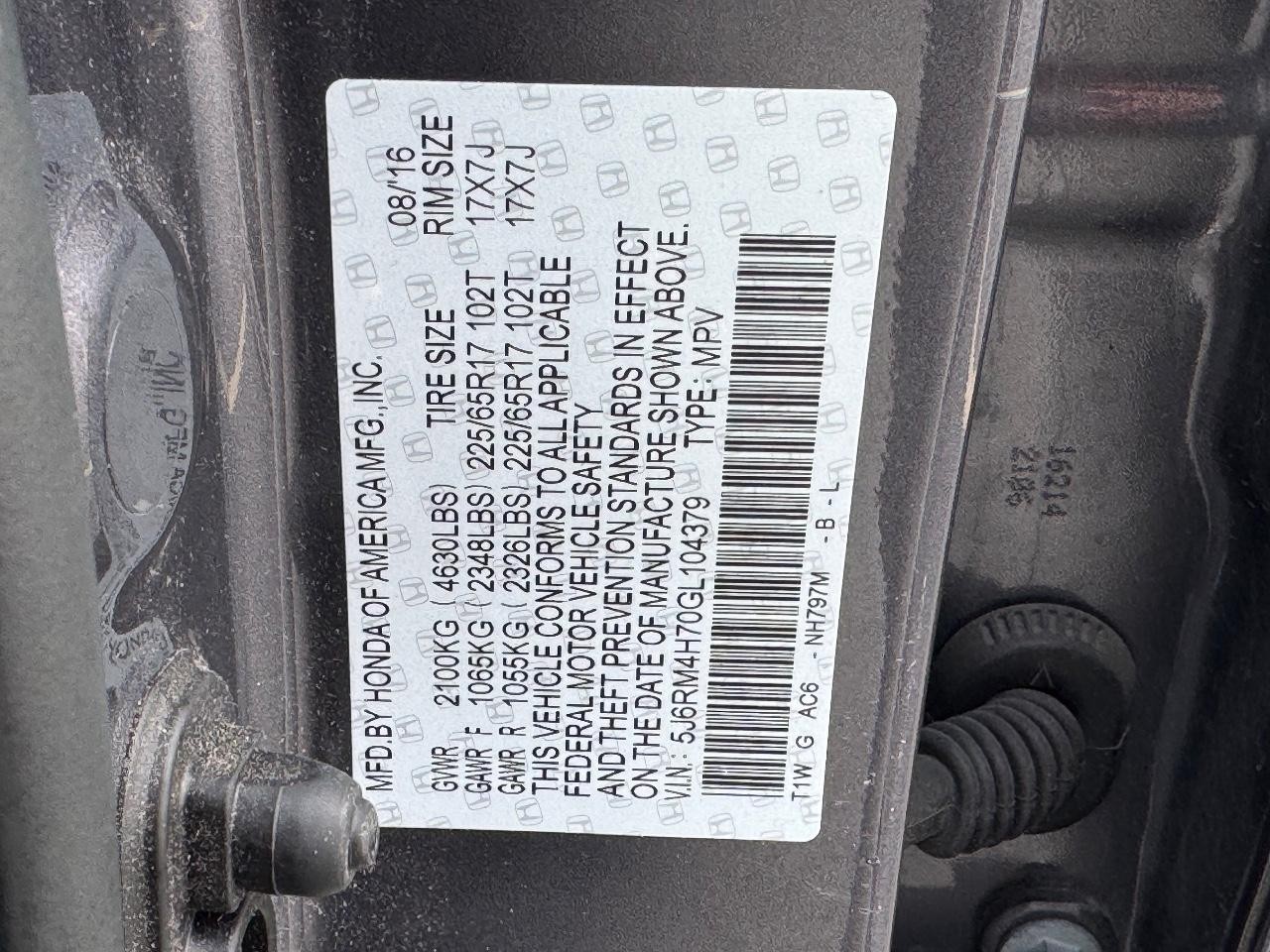 Honda CR-V Vehicle Full-screen Gallery Image 26