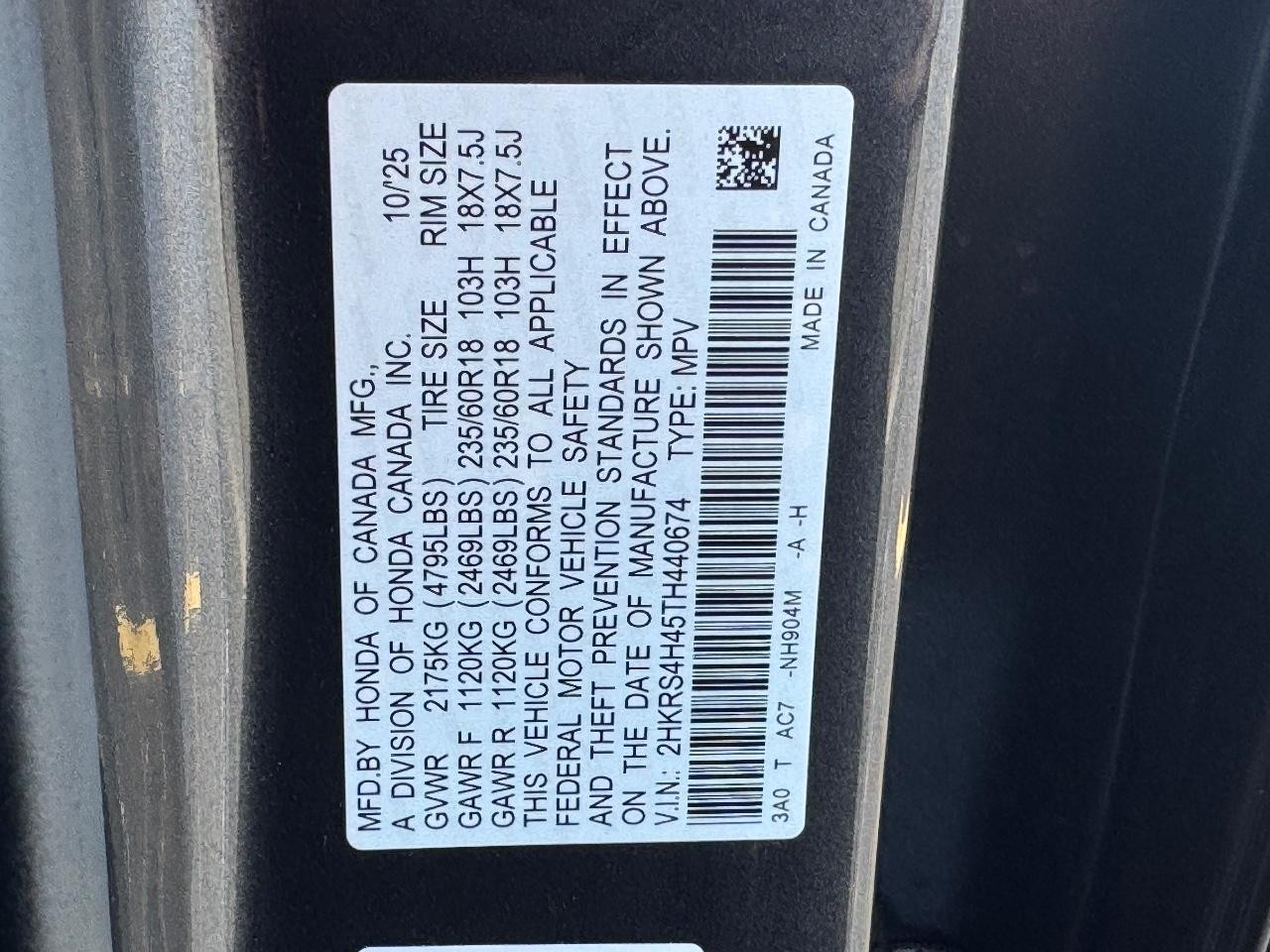 Honda CR-V Vehicle Full-screen Gallery Image 26