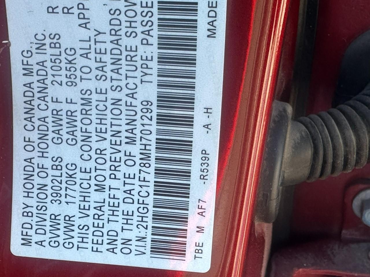 Honda Civic Sedan Vehicle Full-screen Gallery Image 23